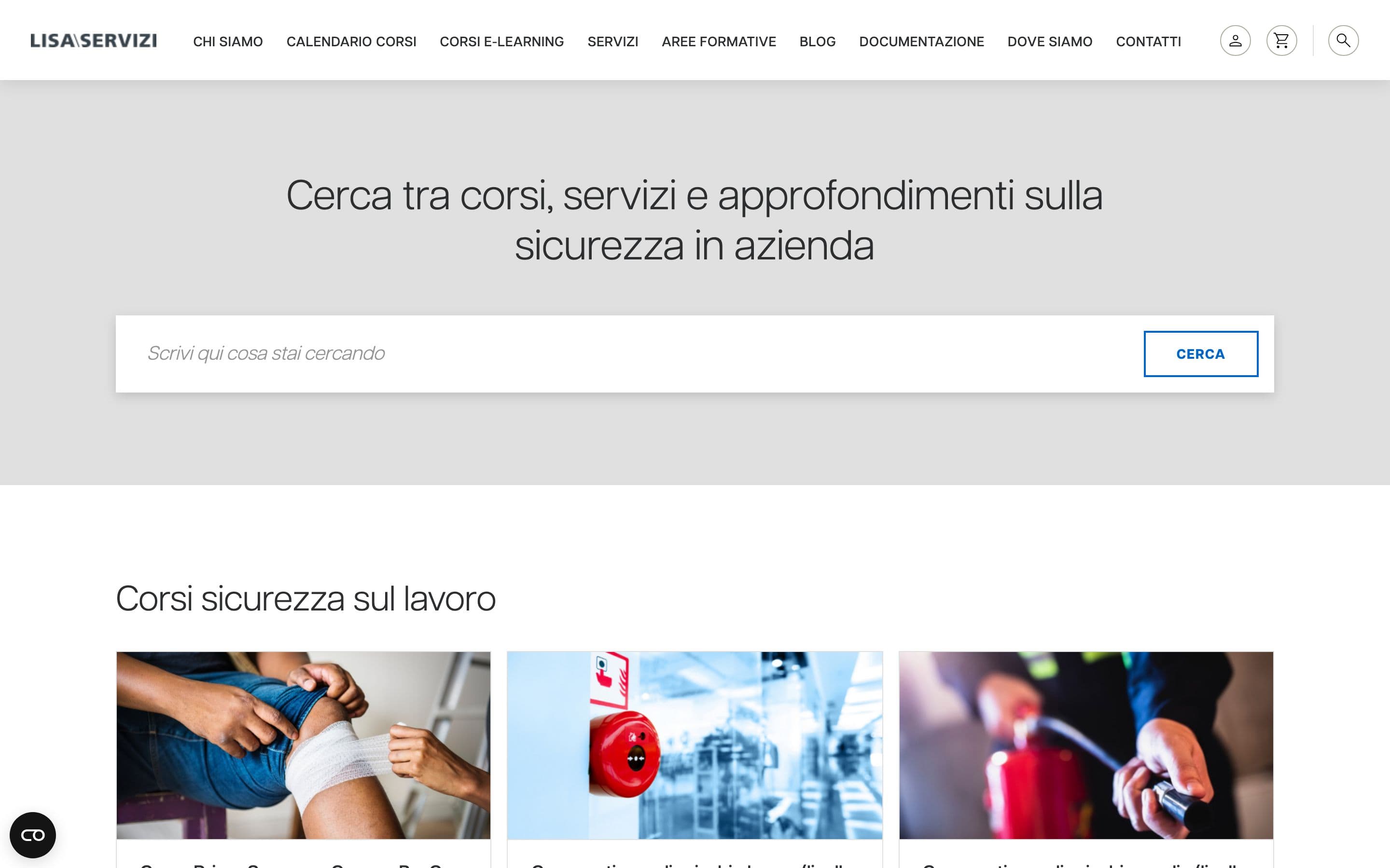 Lisa Servizi — homepage